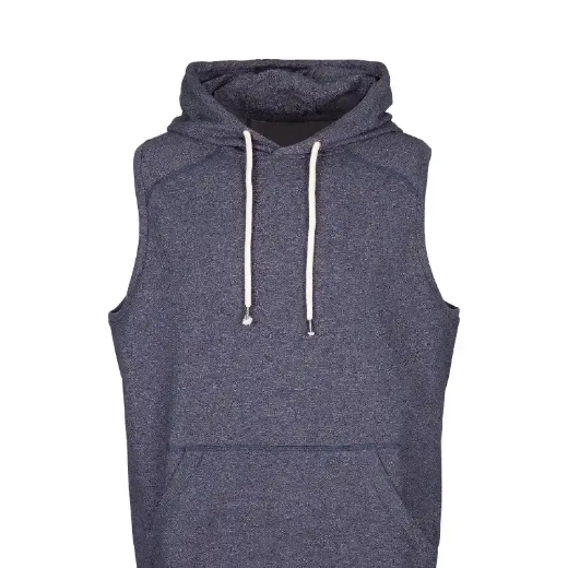 Picture of RAMO, Mens Heather Sleeveless Hoodie